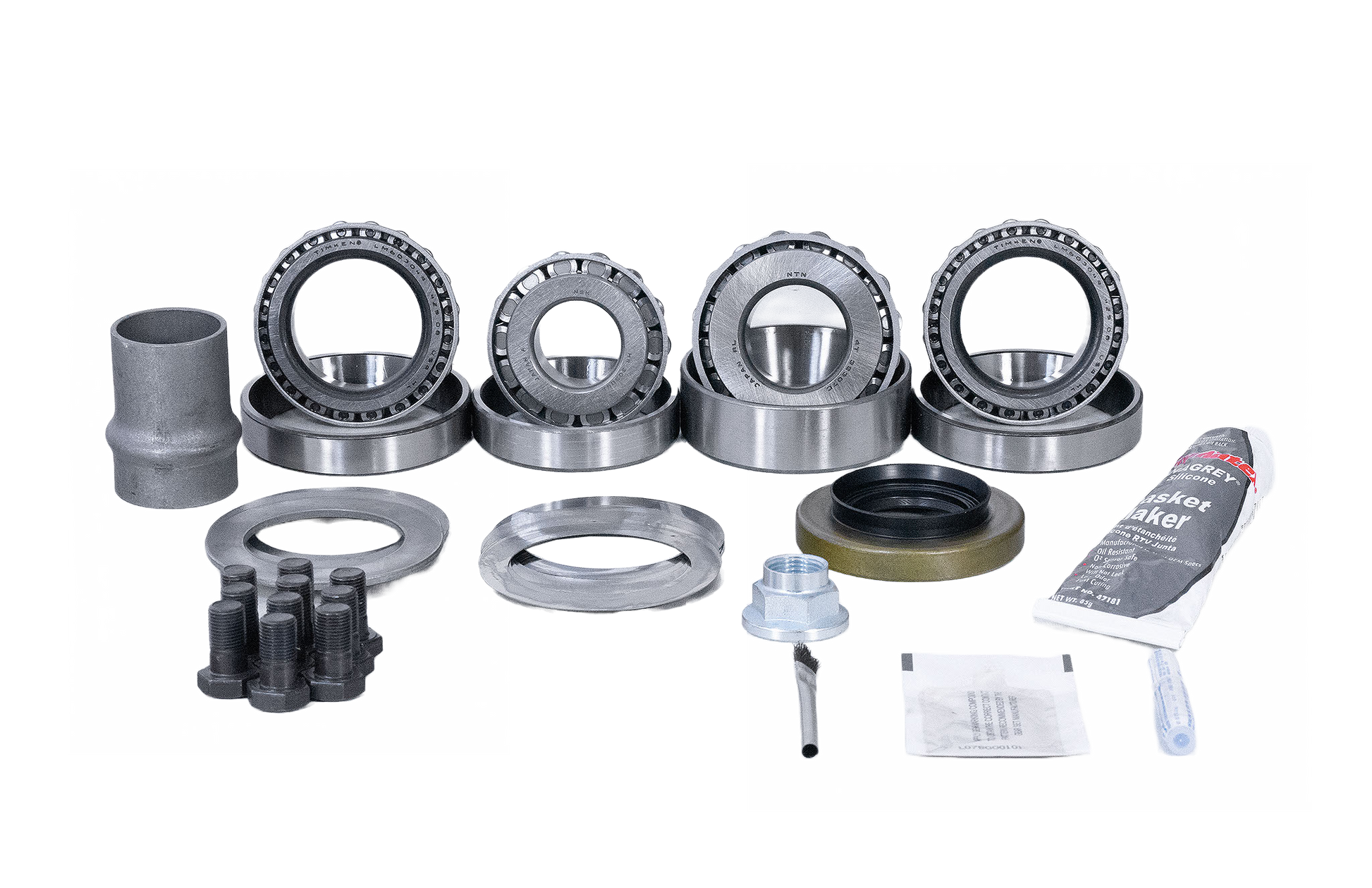 Toyota 7.5 Inch IFS 45mm Bearings Ring and Pinion Master Install Kit Revolution Gear