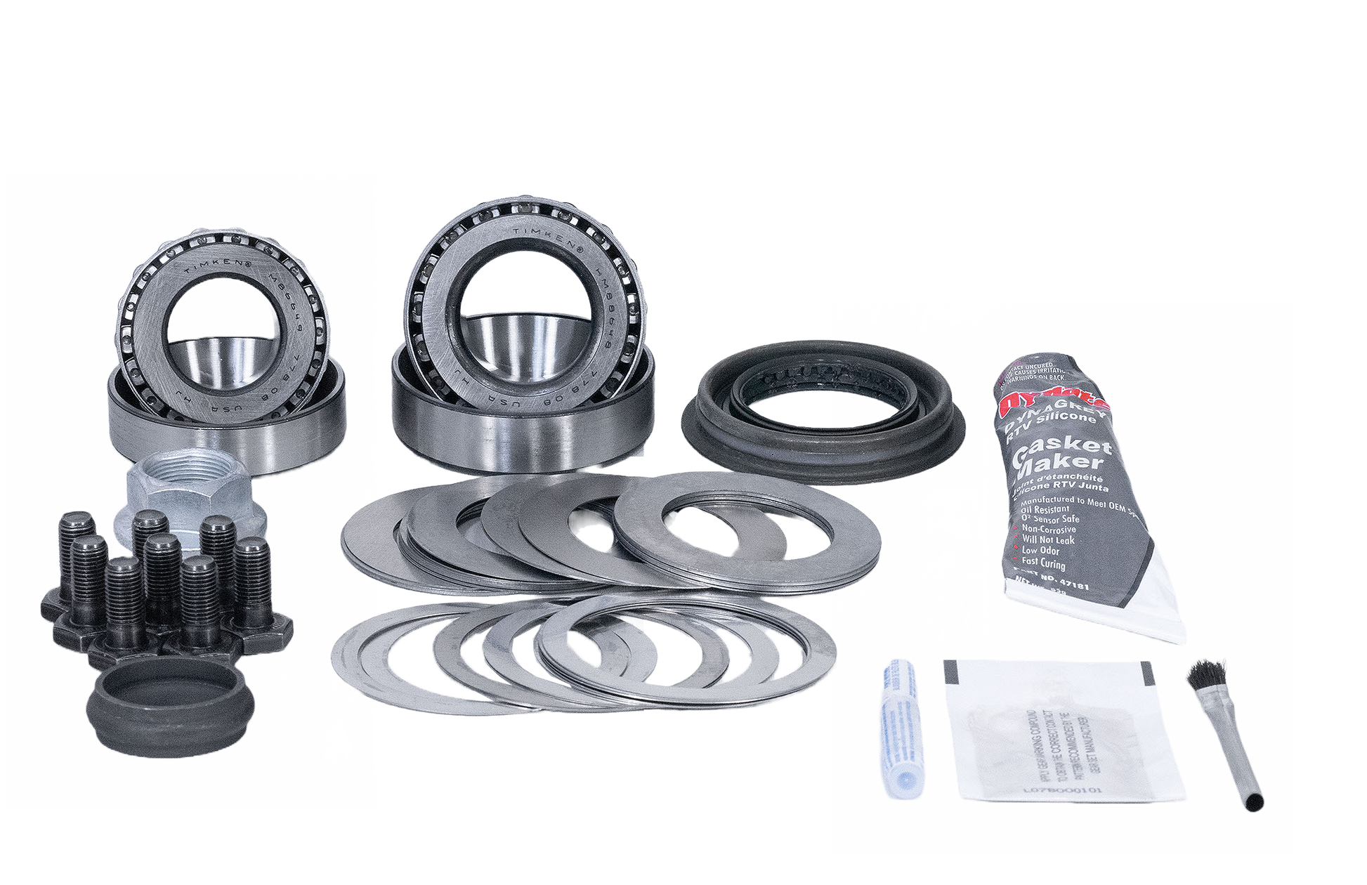 Dana 35 Rear Ring Pinion Bearing Kit Revolution Gear and Axle