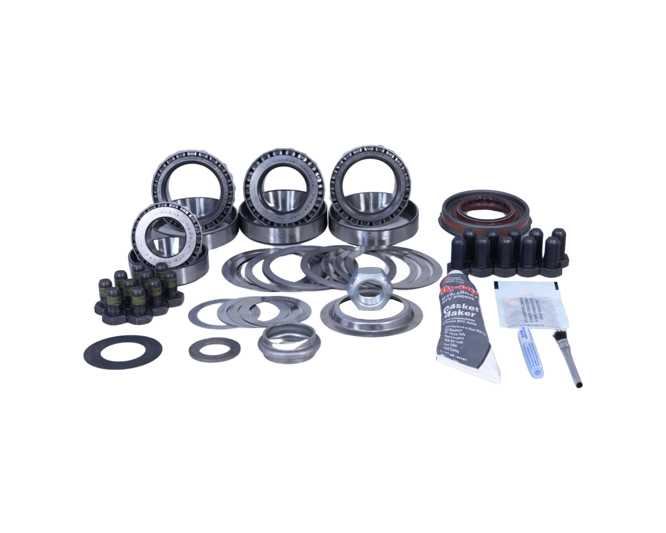 Dana 44 Rear Jeep Wrangler JK Rubicon Ring Pinion Master Install Kit Revolution Gear and Axle