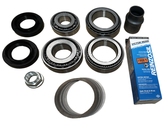 Toyota 9.5 Inch Rear Land Cruiser 1998-07 Open Differential Ring Pinion Master Install Kit Revolution Gear and Axle