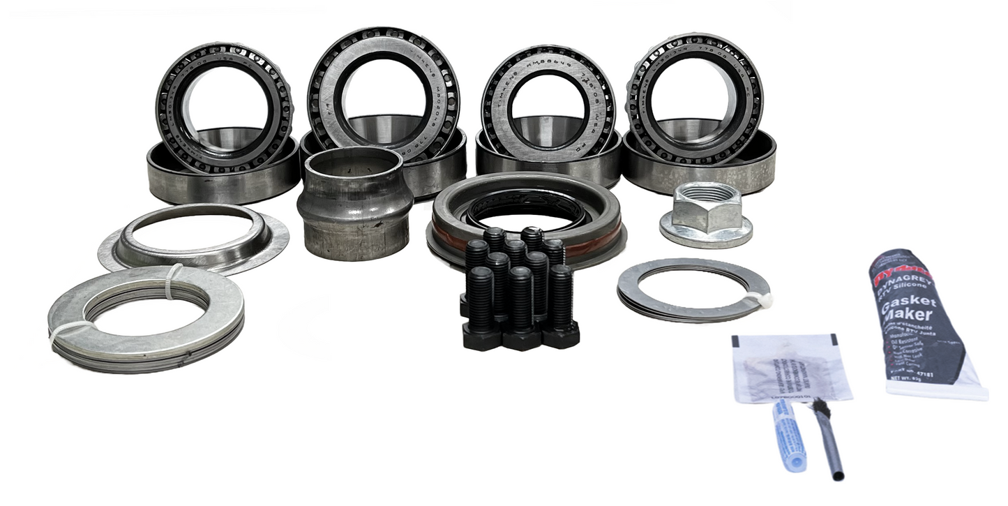 Dana 30 Front Jeep Wrangler JL 186MM Ring Pinion Master Install Kit Revolution Gear and Axle