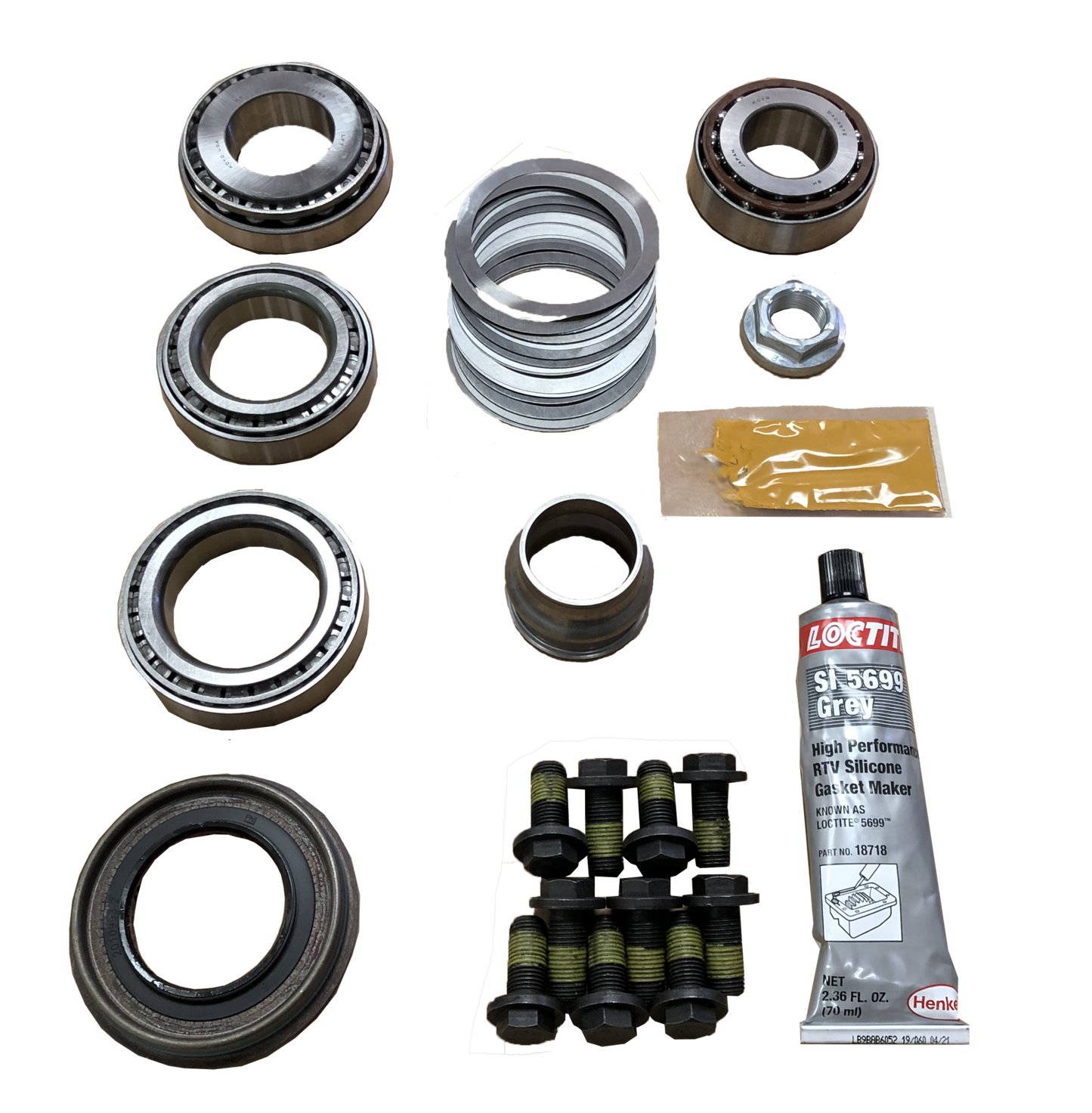 Dana 35 Rear Jeep Wrangler JL 200MM Ring Pinion Master Install Kit Revolution Gear and Axle