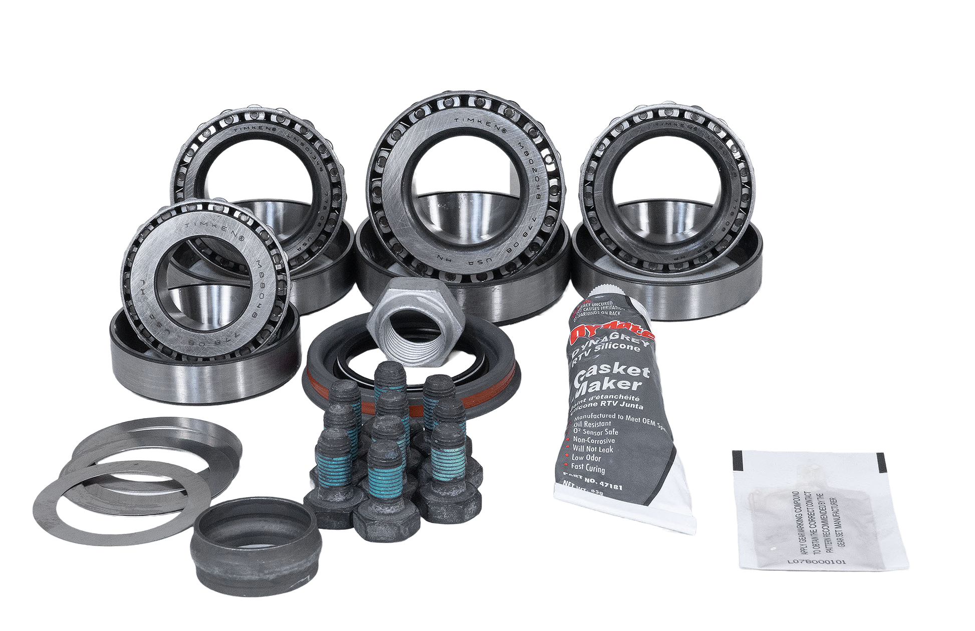 GM 8.25 Inch IFS Ring Pinion Master Install Kit Revolution Gear and Axle