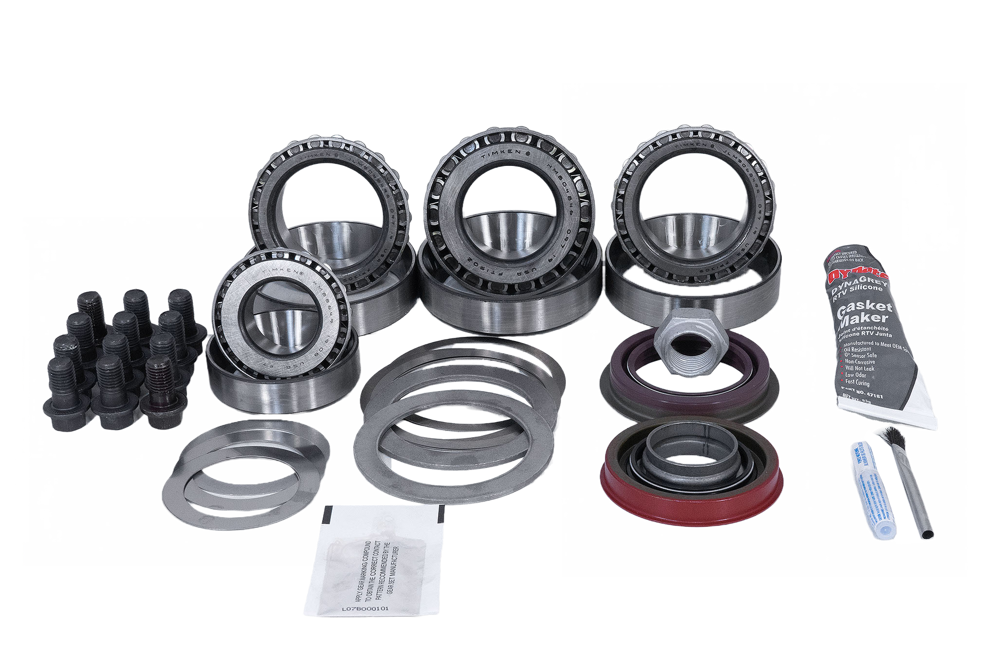 Ford 10.5 Inch 2008-10 Ring Pinion Master Install Kit Revolution Gear and Axle