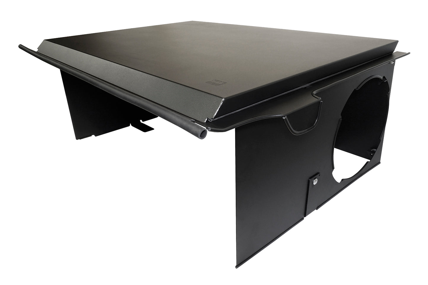 Deluxe Cargo Enclosure - 18-23 Wrangler JL {21-23 Exc. 4XE} 4-Door w/ OEM Subwoofer Black Products Tuffy Security-4