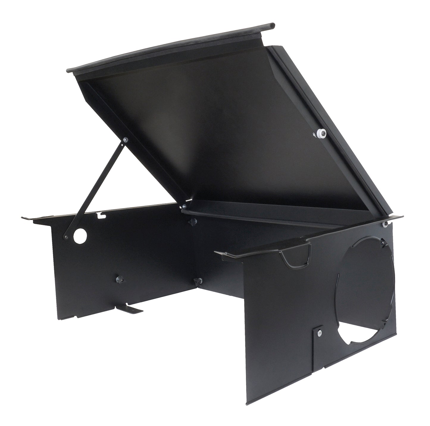 Deluxe Cargo Enclosure - 18-23 Wrangler JL {21-23 Exc. 4XE} 4-Door w/ OEM Subwoofer Black Products Tuffy Security-5