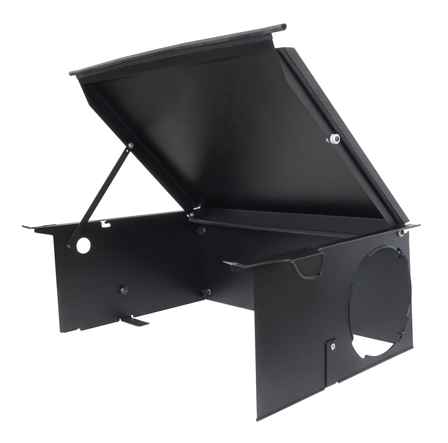 Deluxe Cargo Enclosure - 18-23 Wrangler JL {21-23 Exc. 4XE} 4-Door w/ OEM Subwoofer Black Products Tuffy Security-5