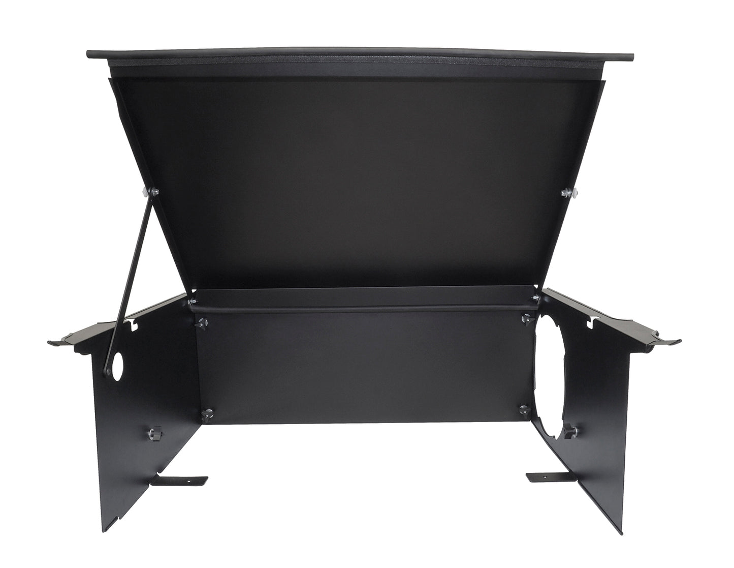 Deluxe Cargo Enclosure - 18-23 Wrangler JL {21-23 Exc. 4XE} 4-Door w/ OEM Subwoofer Black Products Tuffy Security-7
