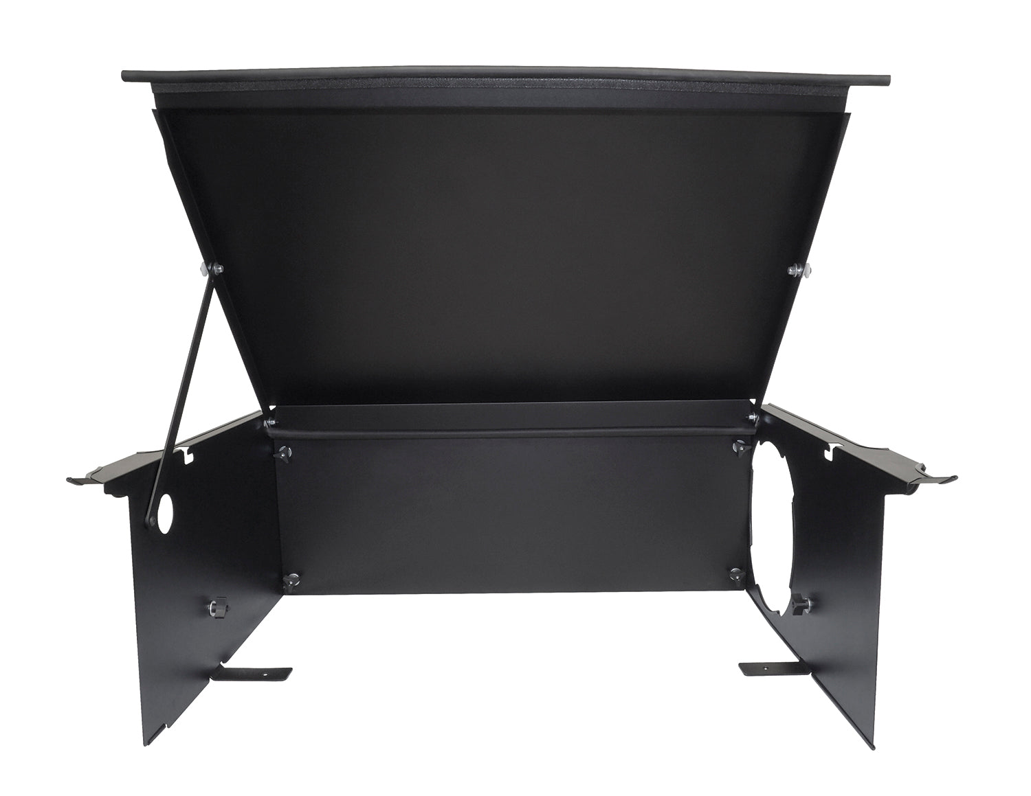 Deluxe Cargo Enclosure - 18-23 Wrangler JL {21-23 Exc. 4XE} 4-Door w/ OEM Subwoofer Black Products Tuffy Security-7