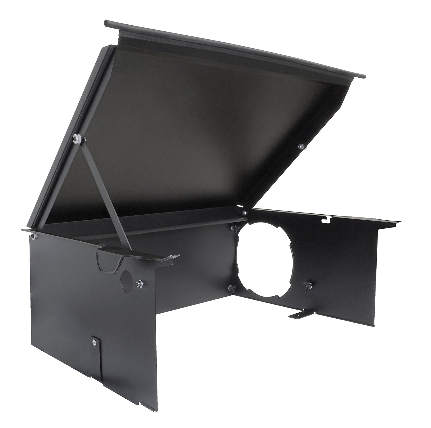 Deluxe Cargo Enclosure - 18-23 Wrangler JL {21-23 Exc. 4XE} 4-Door w/ OEM Subwoofer Black Products Tuffy Security-8