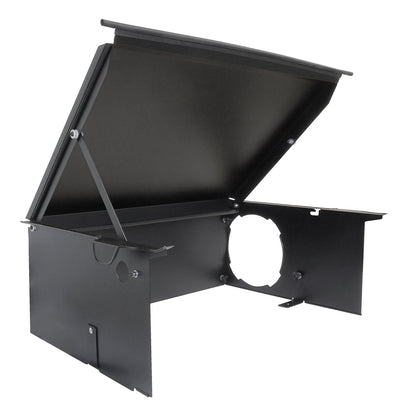 Deluxe Cargo Enclosure - 18-23 Wrangler JL {21-23 Exc. 4XE} 4-Door w/ OEM Subwoofer Black Products Tuffy Security-8