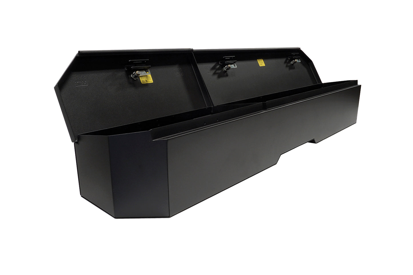 Rear Underseat Lockbox 19-23 Silverado/Sierra 1500 {19 New Body Style} / 20-21 2500HD/3500HD w/ Crew, Extended Cab Black Products Tuffy Security-5