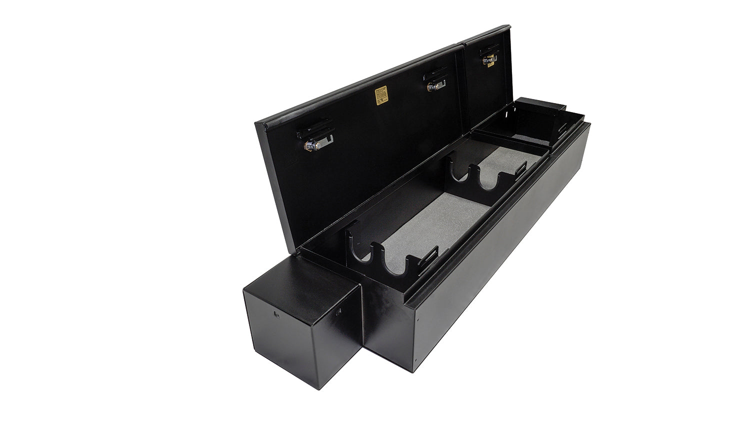 Rear Underseat Lockbox 19-23 Ram 1500 w/ Crew Cab Black Products Tuffy Security-5