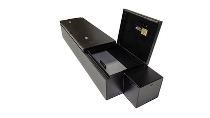 Rear Underseat Lockbox 19-23 Ram 1500 w/ Crew Cab Black Products Tuffy Security-7