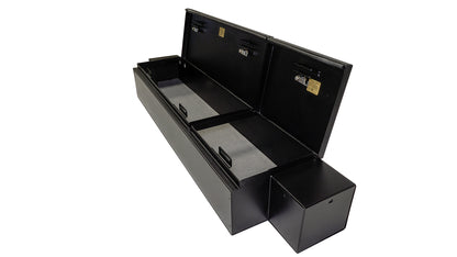 Rear Underseat Lockbox 19-23 Ram 1500 w/ Crew Cab Black Products Tuffy Security-8