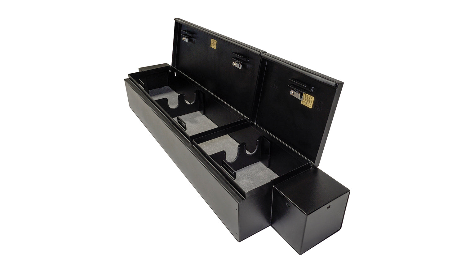 Rear Underseat Lockbox 19-23 Ram 1500 w/ Crew Cab Black Products Tuffy Security-9