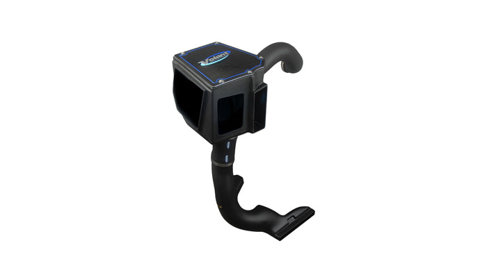 Closed Box Air Intake w/ Cold Air Scoop Blue Synthetic Dry 09-10 Silverado/Sierra 2500HD/3500 Volant