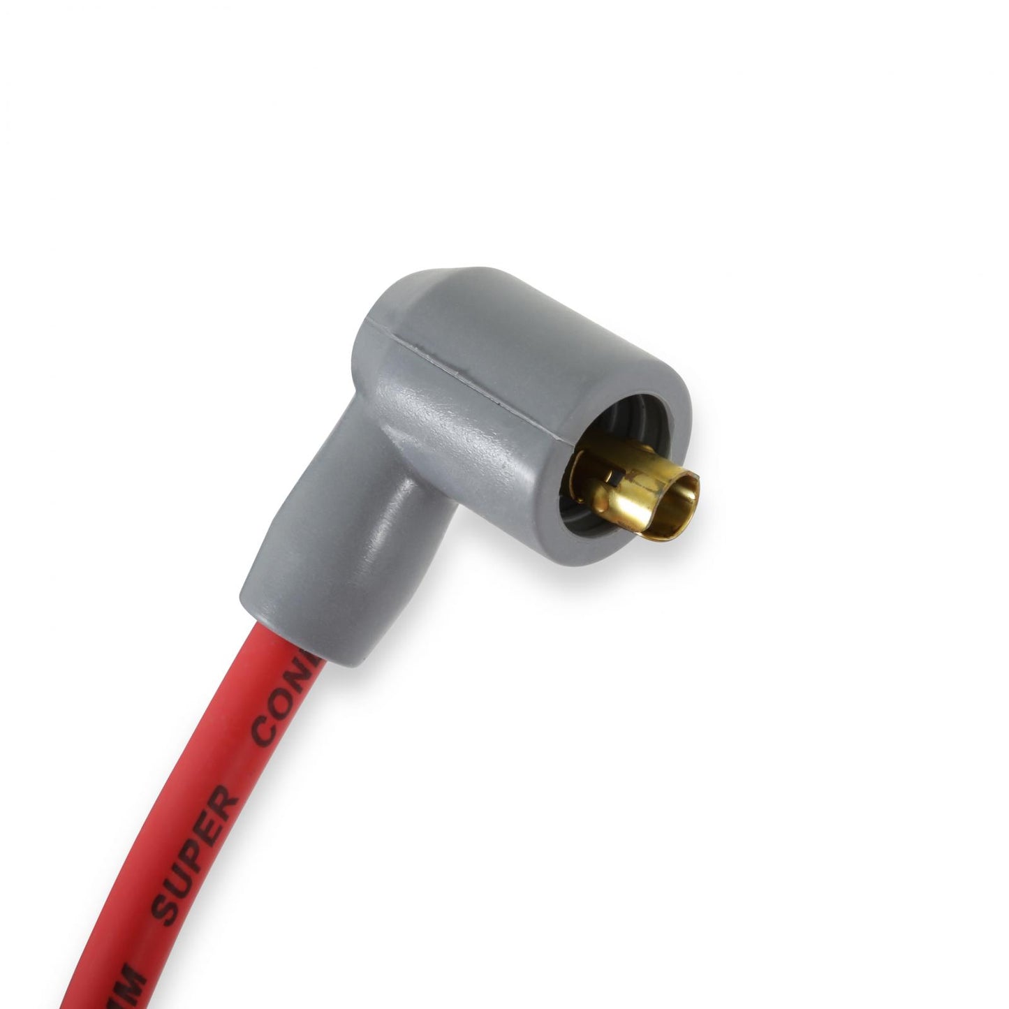 Super Conductor Spark Plug Wire Set Ford 351C-460, W/Hei Cap For Use With Ford 351C-460 With Hei Cap, Red Jacket MSD Ignition-5
