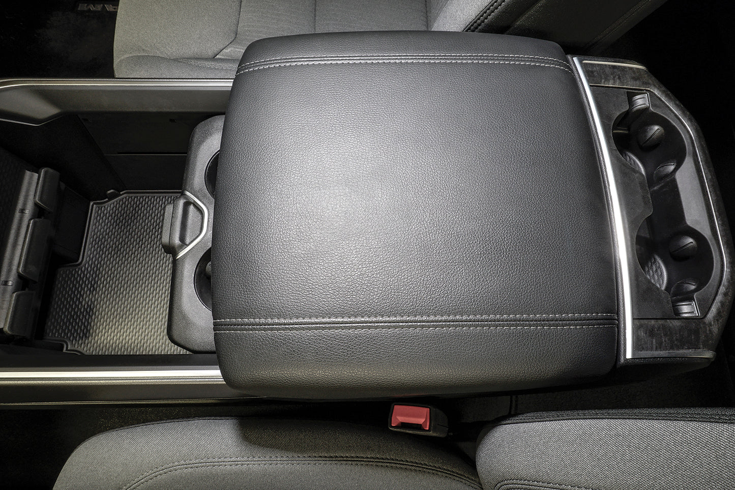 Console Safe 19-23 Ram 1500/2500/3500 w/ Fixed Floor Console w/o Sliding Console Trays with Cup Holder Lids Products Tuffy Security-10