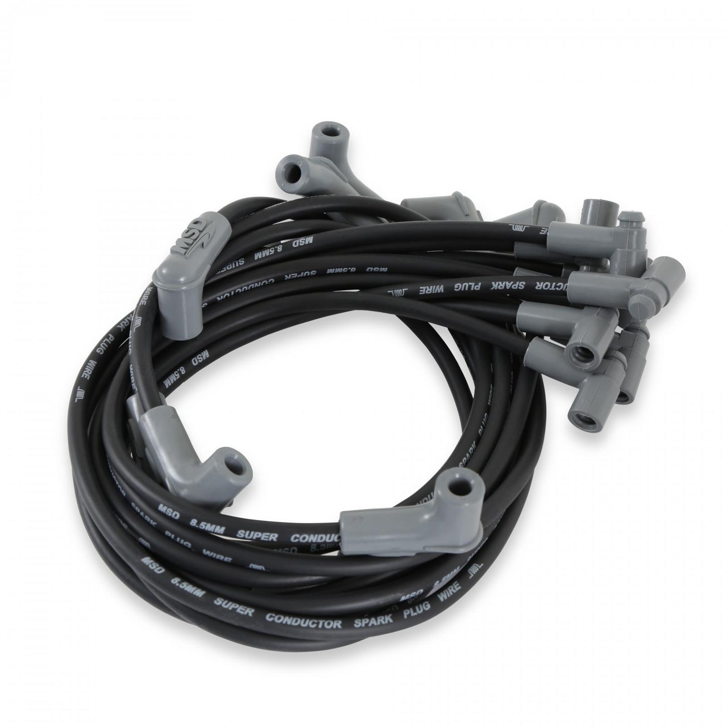 Wire Set Sc Blk, Sb Chevy For Use With Hei Cap The Race Tailored 8.5Mm Super Conductor Wire Sets Are Designed Specifically To Fit Race Engines Equipped With Headers Or An Distributor MSD Ignition