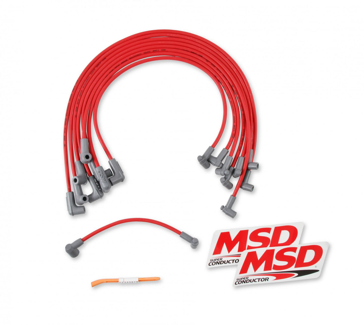 Super Conductor 8.5Mm Spark Plug Wire Set Small Block Chevy With Hei Cap The Race Tailored 8.5Mm Super Conductor Wire Sets Are Designed Specifically To Fit Race Engines Equipped With Headers Or An Distributor MSD Ignition
