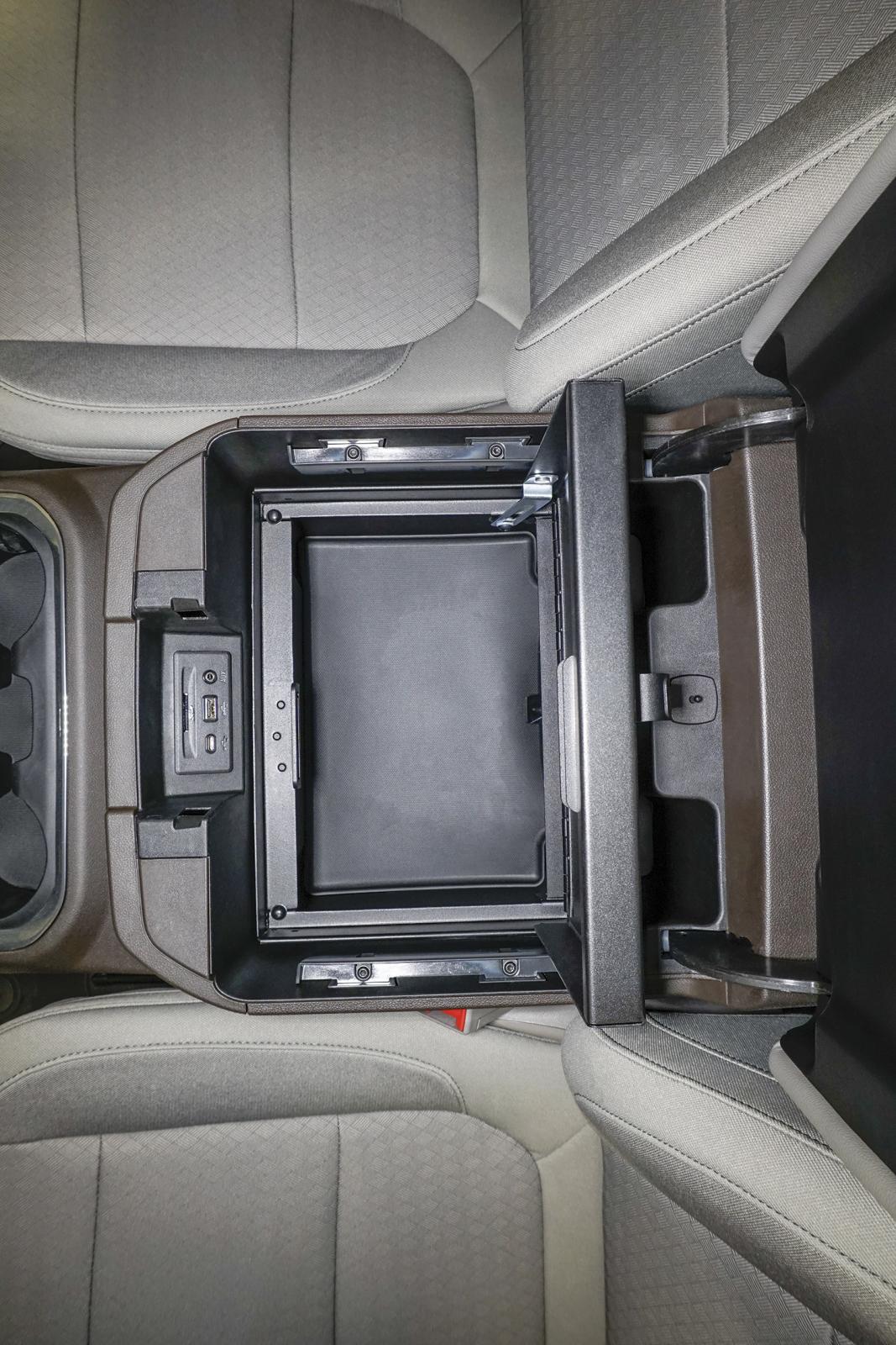 Console Safe Chevy/GMC Silverado/Sierra w/o Wireless Charging Pad 2019-2025 | Standard Key Products Tuffy Security-15