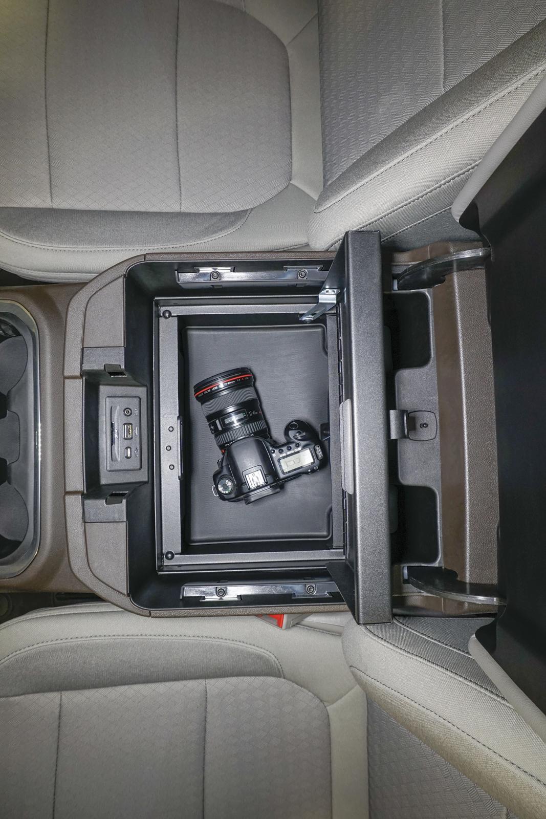 Console Safe Chevy/GMC Silverado/Sierra w/o Wireless Charging Pad 2019-2025 | Standard Key Products Tuffy Security-16