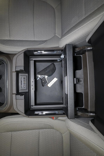 Console Safe Chevy/GMC Silverado/Sierra w/o Wireless Charging Pad 2019-2025 | Standard Key Products Tuffy Security-17