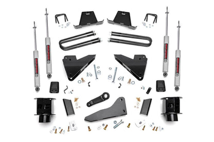 5 Inch Lift Kit Radius Arm Drop SRW Ram 3500 4WD (2013-2015) Rough Country