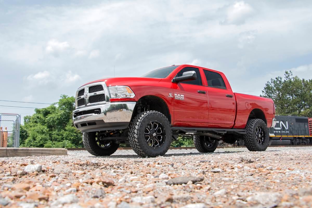 5 Inch Lift Kit Radius Arm Drop SRW Ram 3500 4WD (2013-2015) Rough Country-1