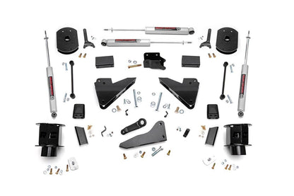 5 Inch Lift Kit FR Spacer Radius Arm Drop Ram 2500 4WD (2014-2018) Rough Country