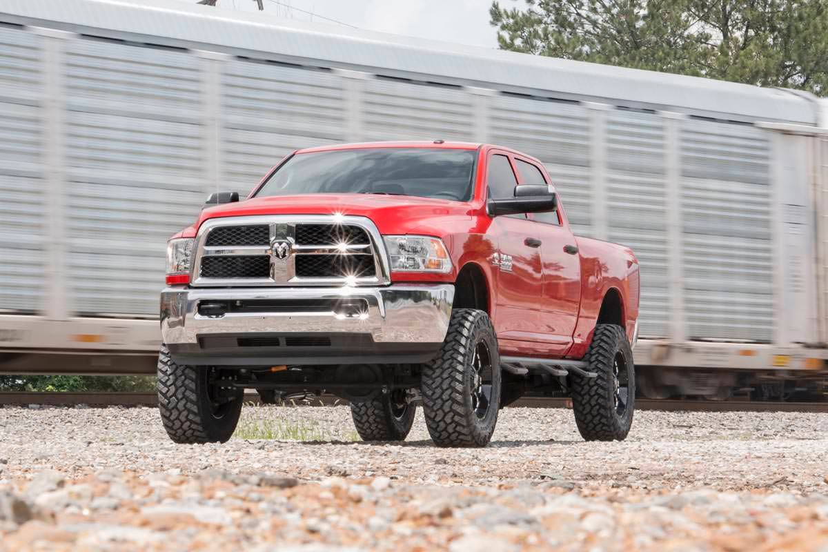 5 Inch Lift Kit FR Spacer Radius Arm Drop Ram 2500 4WD (2014-2018) Rough Country-4