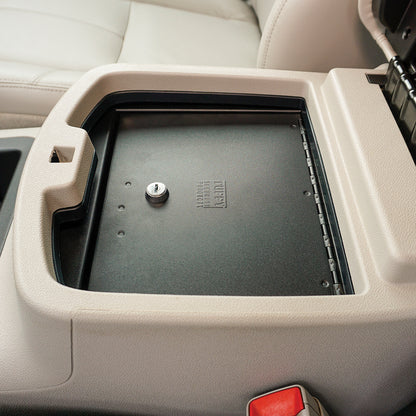 Console Safe - 07-13 Silverado/Sierra 1500 / 07-14 2500HD/3500HD/Suburban/Tahoe/Yukon/Yukon XL w/ Flow-Thru Console Black Products Tuffy Security