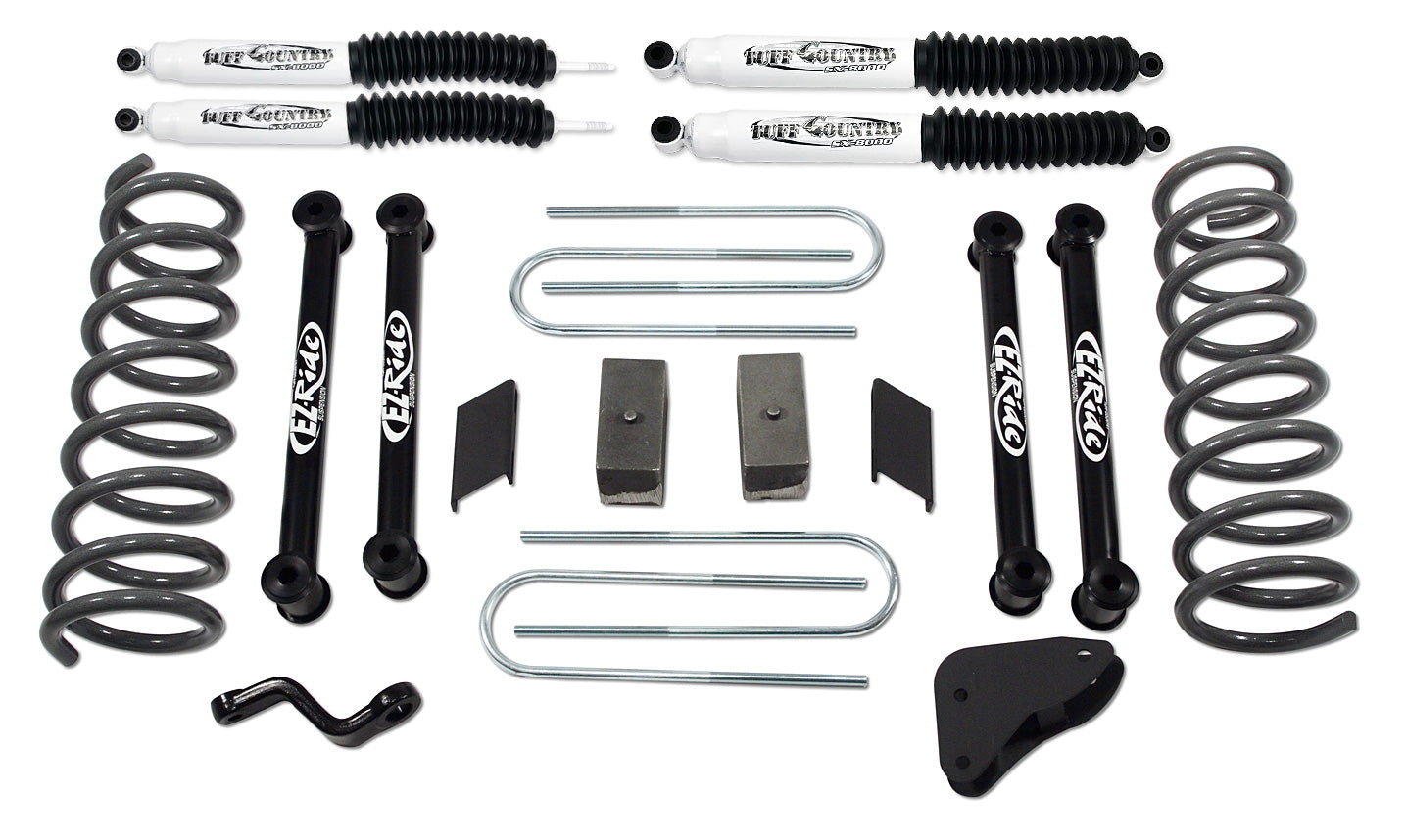 6 Inch Lift Kit 03-07 Dodge Ram 2500/3500 with Coil Springs Fits Vehicles Built June 31 2007 and Earlier Tuff Country