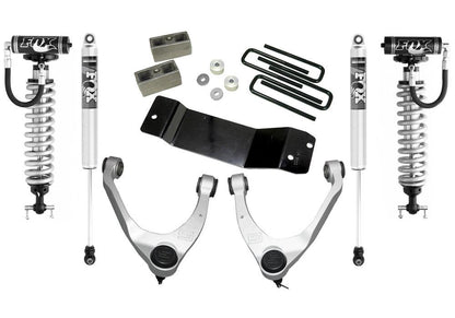 3.5 Inch Lift Kit 2014-2018 Chevy Silverado and GMC Sierra 4WD with Aluminum or Stamp Steel Control arms with Shocks Superlift-1