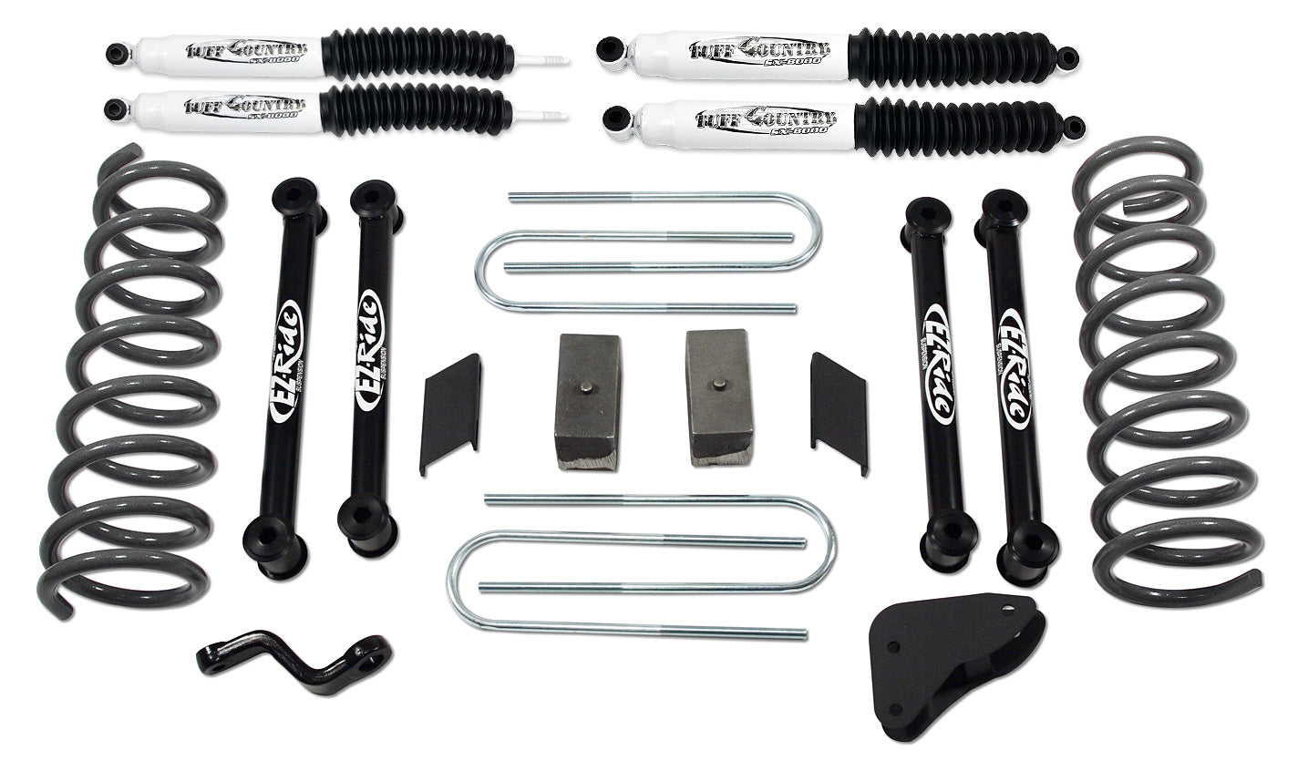 6 Inch Lift Kit 09-13 Dodge Ram 2500/09-12 Dodge Ram 3500 with Coil Springs Tuff Country