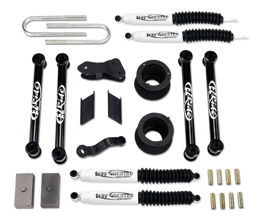 6 Inch Lift Kit 07-08 Dodge Ram 2500/3500 with SX8000 Shocks Fits Vehicles Built July 1 2007 and Later Tuff Country