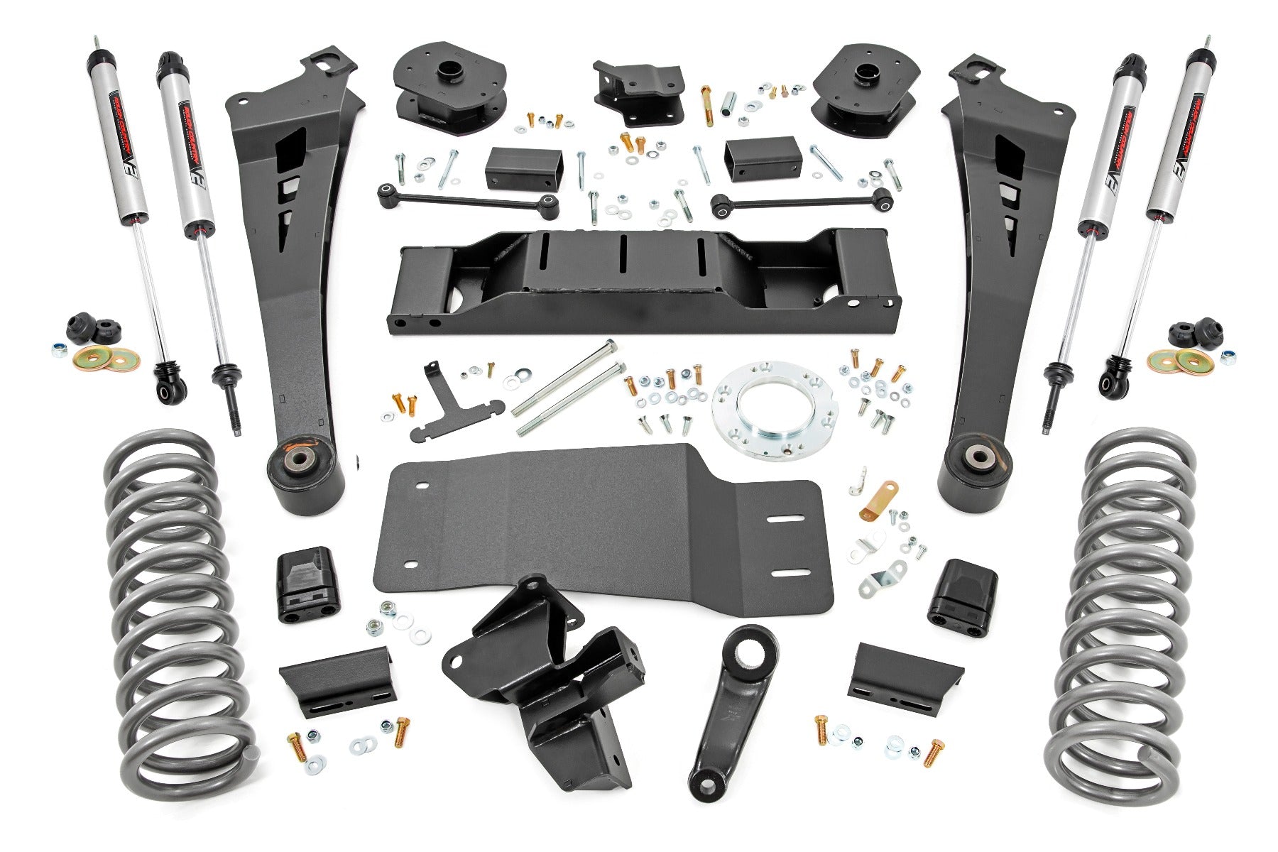 Rough Country 5 Inch Lift Kit Non-AISIN V2 19-Up Ram 2500 4WD Rough Country