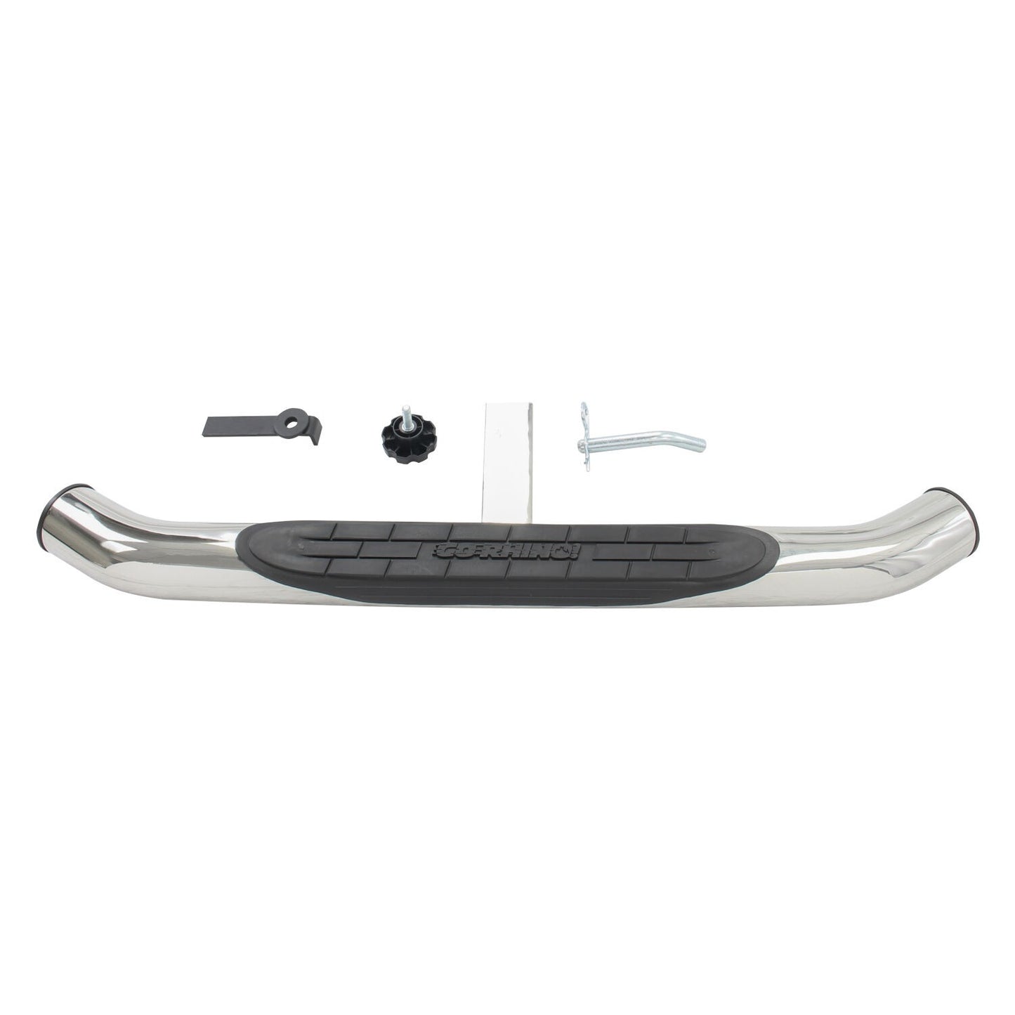 Hitch Step 360 Series for 2 Inch Receivers Polished Stainless Steel Go Rhino