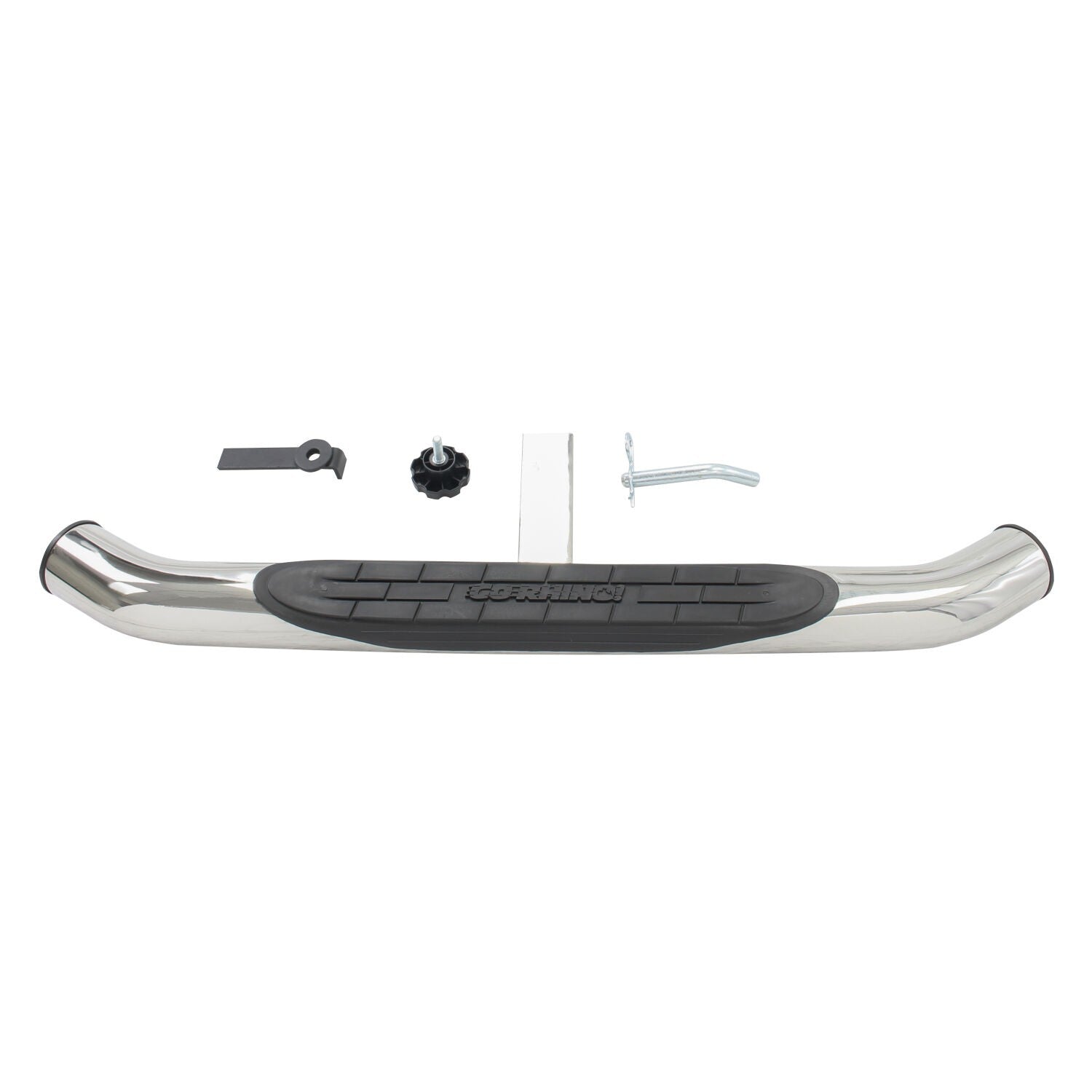 Hitch Step 360 Series for 2 Inch Receivers Polished Stainless Steel Go Rhino