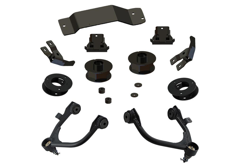 3.5 Inch Lift Kit 2015-2020 Chevy Tahoe and GMC Yukon 4WD with Oe Aluminum or Stamped Steel Control Arms Superlift-1