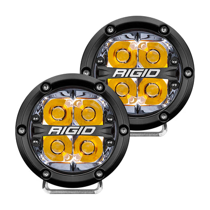 360-Series 4 Inch Led Off-Road Spot Beam Pair Rigid Industries-1