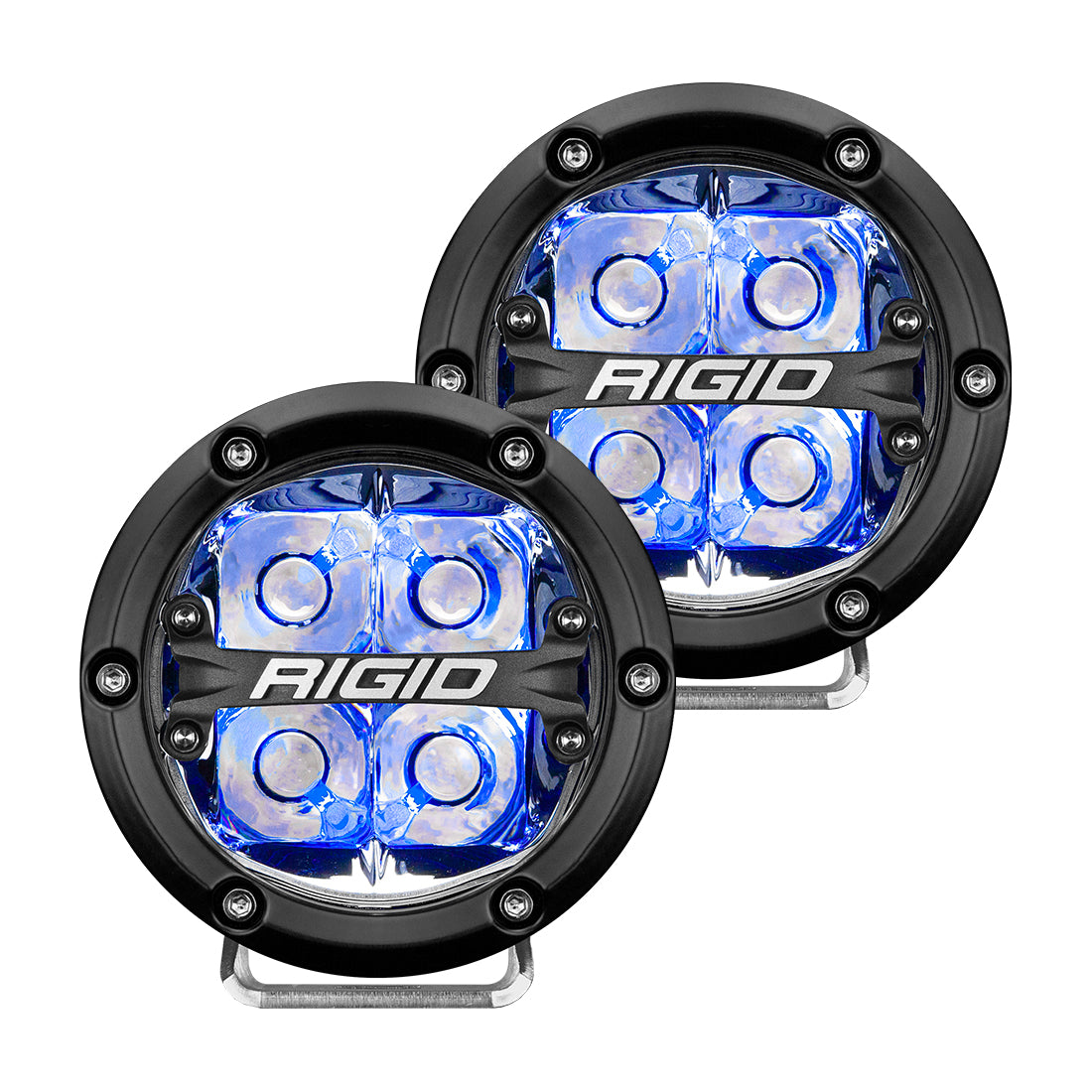 360-Series 4 Inch Led Off-Road Spot Beam Pair Rigid Industries