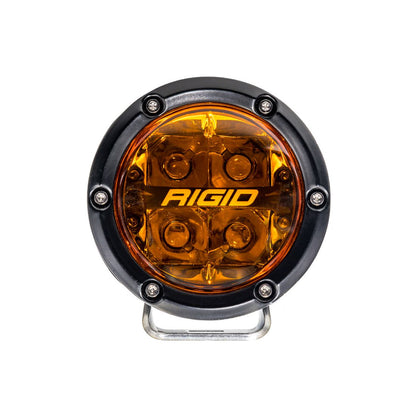 360-Series 4 Inch Spot with Amber PRO Lens Pair Rigid Industries-1