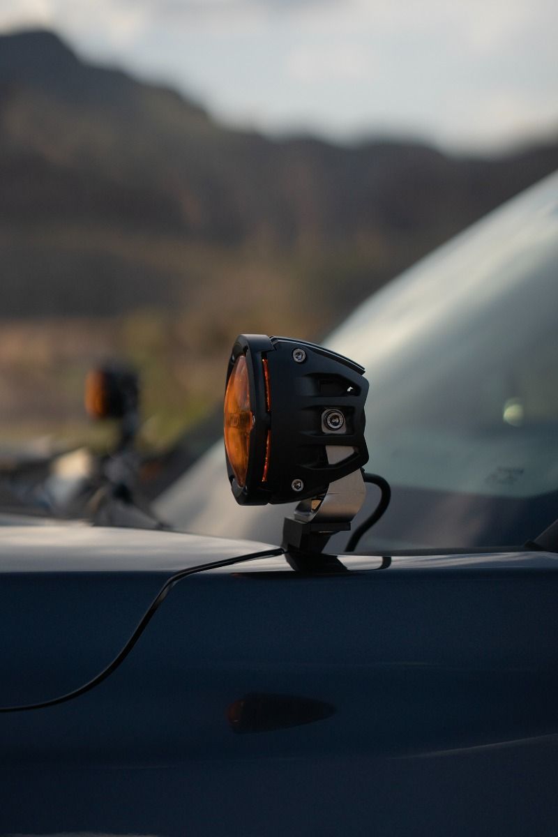 360-Series 4 Inch Spot with Amber PRO Lens Pair Rigid Industries-4