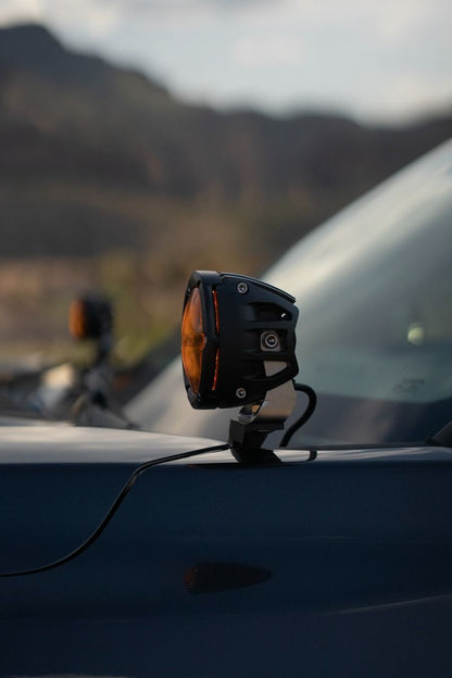 360-Series 4 Inch Spot with Amber PRO Lens Pair Rigid Industries-4