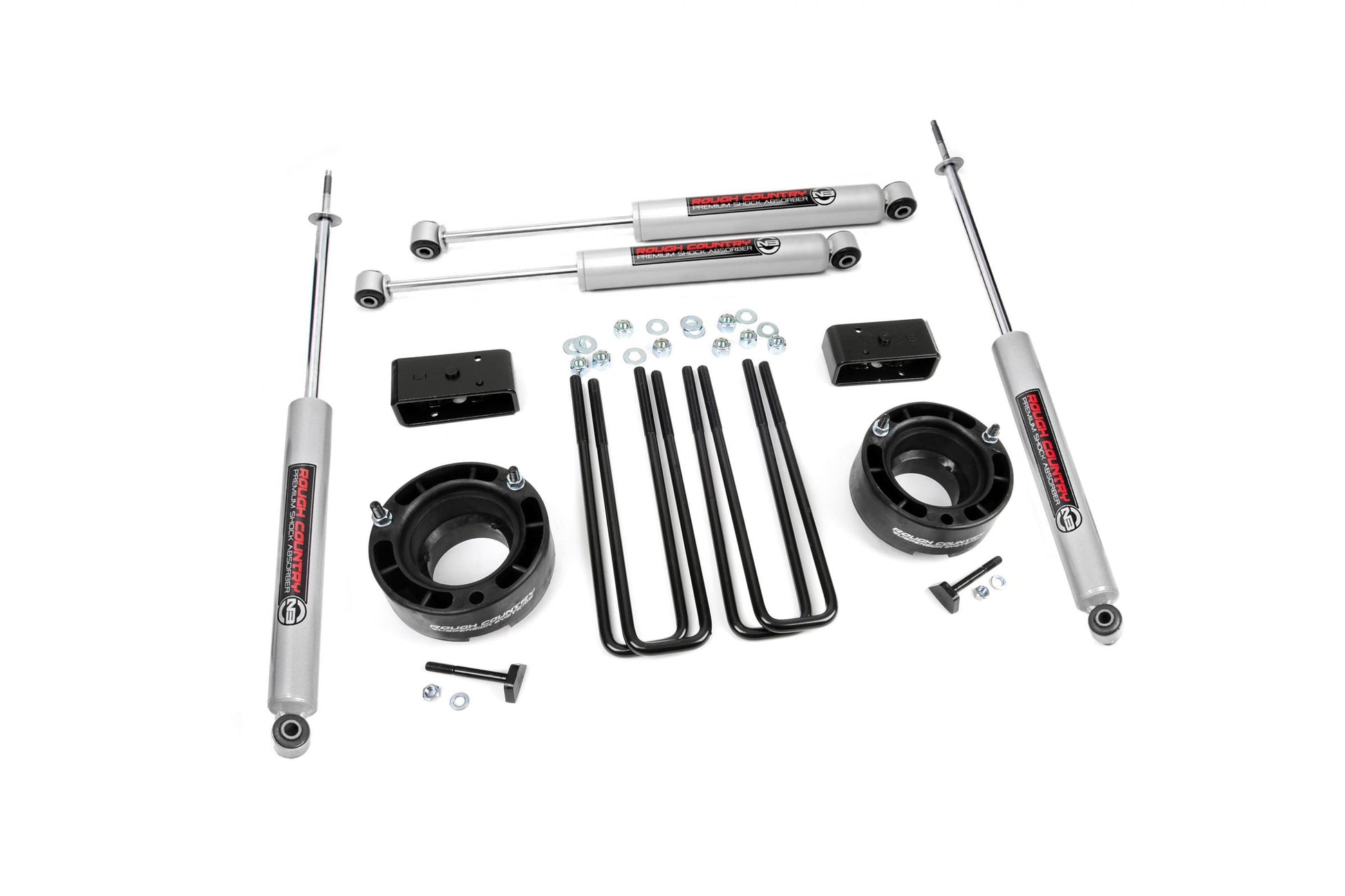 Rough Country 2.5 Inch Leveling Lift Kit 94-01 Dodge Ram 1500 4WD Rough Country