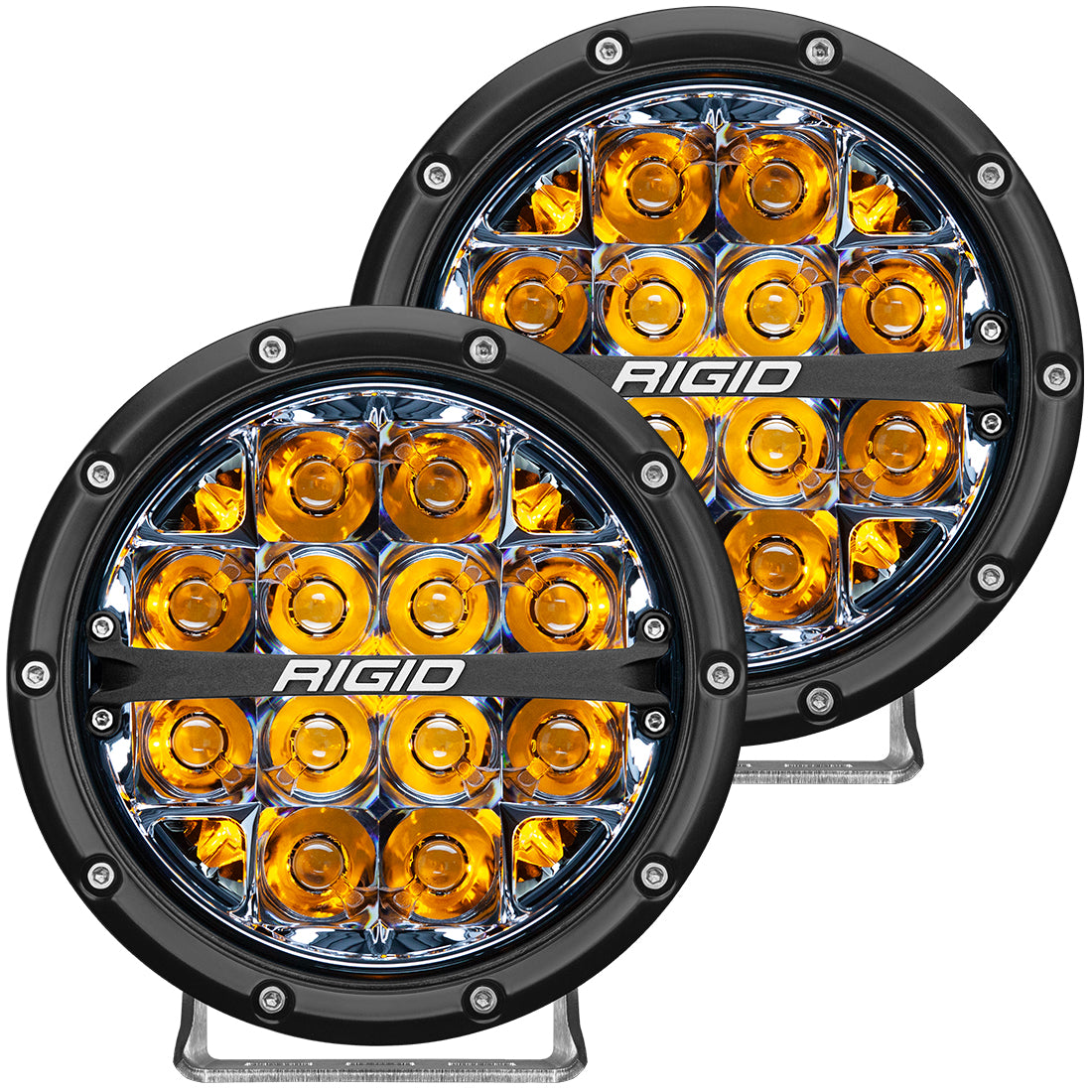Rigid Industries 360-Series 6 Inch Led Off-Road Spot Beam Backlight Pair RIGID Industries