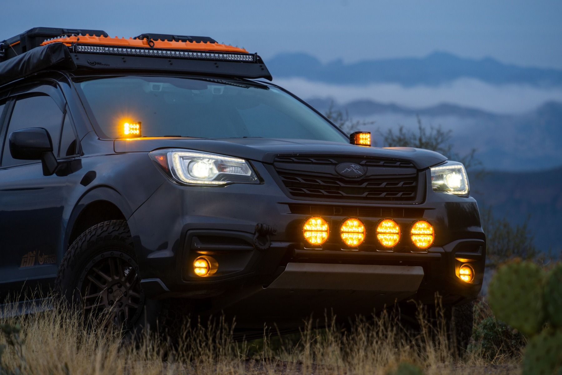 360-Series 6 Inch Spot with Amber PRO Lens Pair Rigid Industries-5