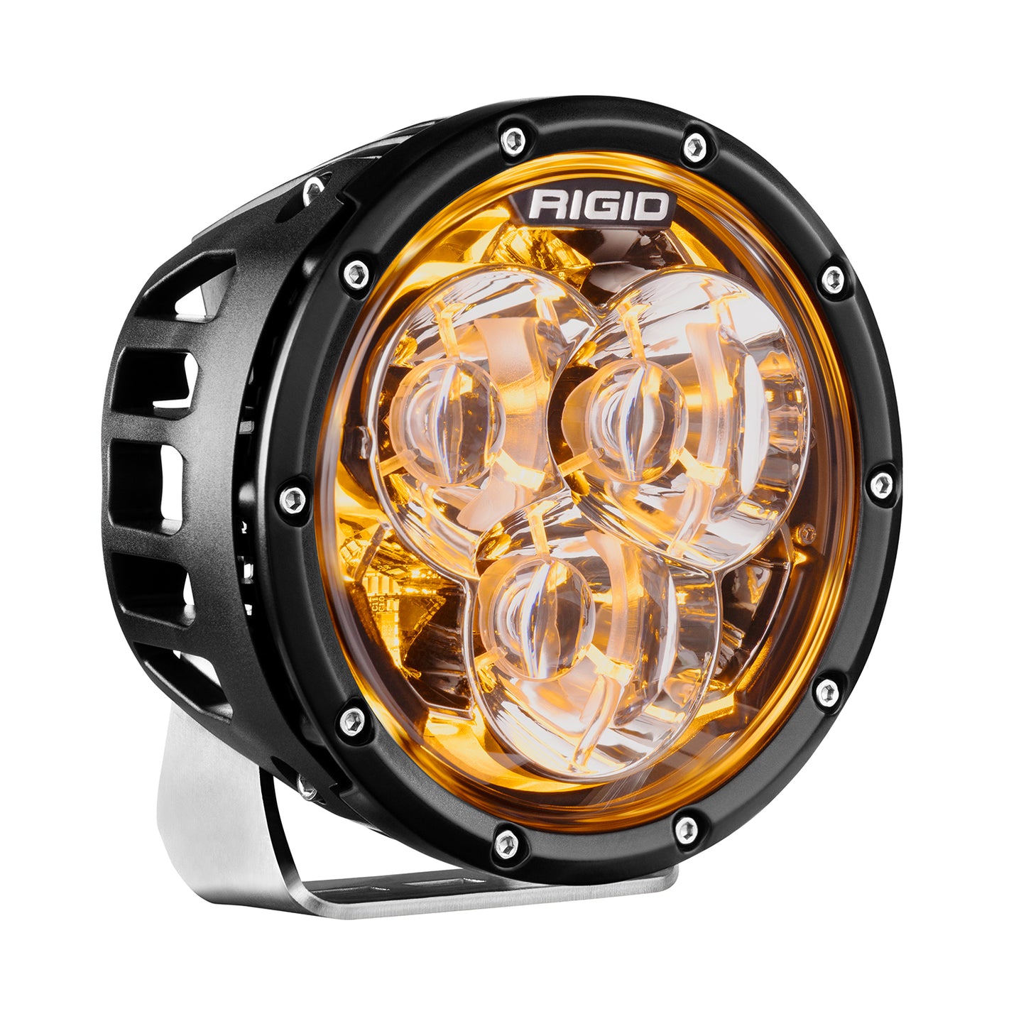 6 Inch 360-Series Laser with Precision Spot Optics and Amber Backlight Rigid Industries-2